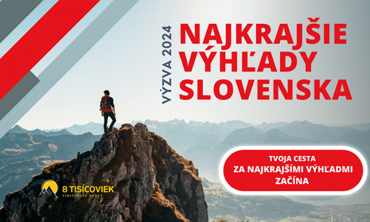 VÝZVA NAJKRAJŠIE VÝHĽADY SLOVENSKA 